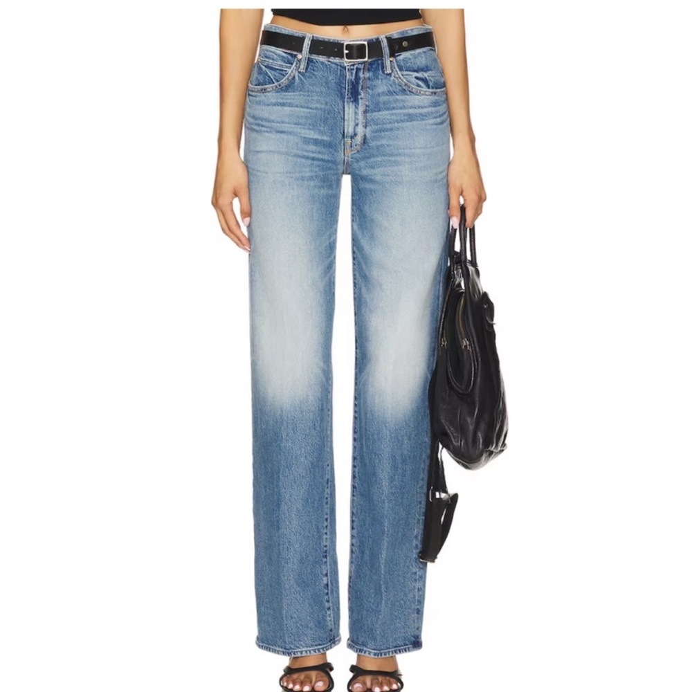 MOTHER Blue Flare & Wide Leg Jeans